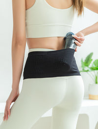 Waterproof sports waist bag large capacity men and women outdoor running cycling multifunctional waist bag breathable anti-slip