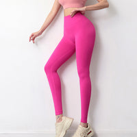 Fitness Pants Running Bottoming Exercise Tights Hip Lifting High Waist Stretch Yoga Pants