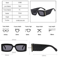 إطار كبير سميك الساقين صافي النظارات الشمسية الحمراء مربع ظلة النظارات الشمسية الاتجاه الإناث القيادة النظارات الشمسية 