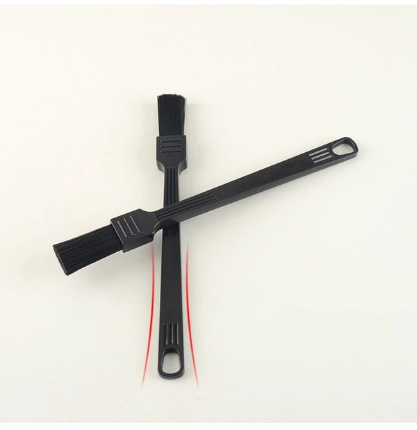 Coffee cleaning brush grinding machine painting coffee machine using a brush to clean the bar brushing plastic soft bristled