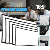 Projector Screen 16:9 Portable Projection Screen 120Inch Outdoor HD Movie Screen 180° Cinema Screen For Travel Home Theater