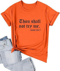 European and American personalized letter printed street casual women's new T-shirt made of pure cotton