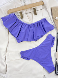 Swimsuit New Ruffled Women's Split Swimsuit