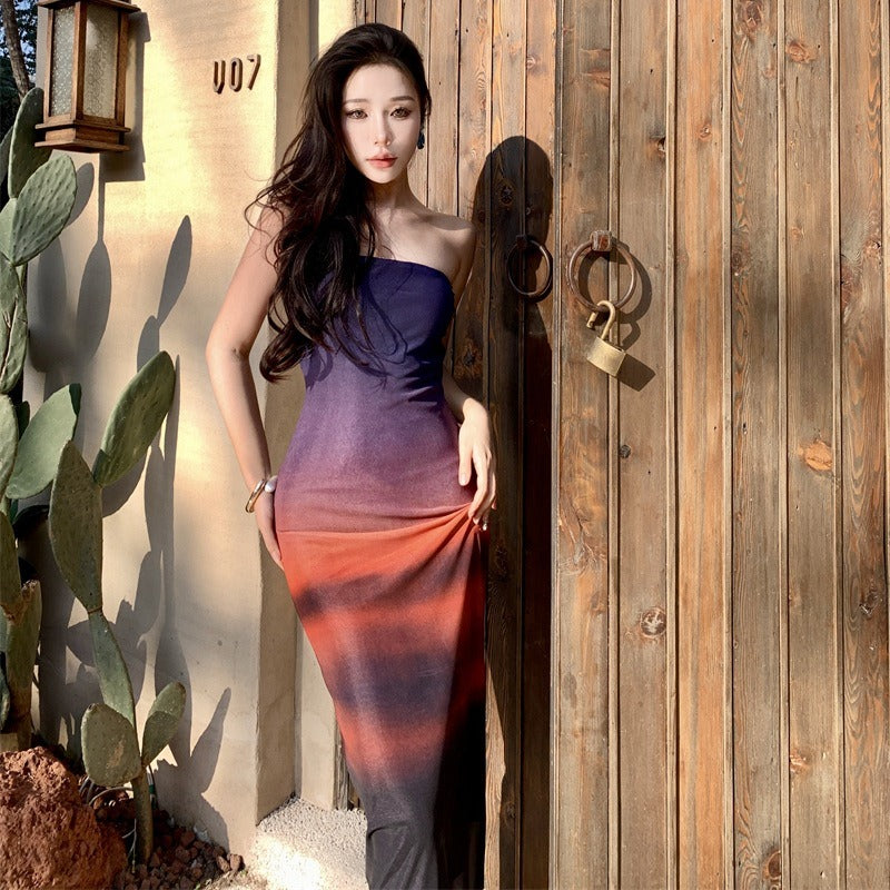 Sexy Spicy Girl Style Mesh Party Dress Holiday Beach Skirt