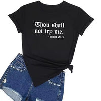 European and American personalized letter printed street casual women's new T-shirt made of pure cotton