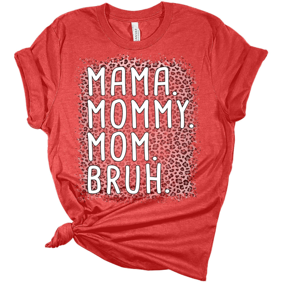 Mama printed cotton imitation women's T-shirt