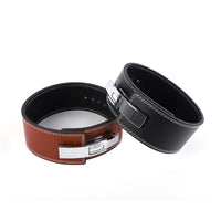 حزام اللياقة البدنية بإبزيم للرافعة، حماية للخصر، القرفصاء العميق، سحب قوي، تمرين رفع الأثقال، حزام رفع القوة