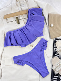 Swimsuit New Ruffled Women's Split Swimsuit