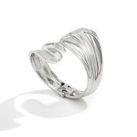 Punk style exaggerated irregular folds personalized winding fish tail bracelet Bracelet