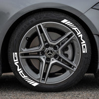 AMG car tire sticker rubber 3D three-dimensional integrated tire decoration car tire sticker