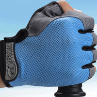 Spring And Summer Half Finger Men's And Women's Fitness Gloves Training Weightlifting Outdoor Mountaineering Riding Non-Slip Wear-Resistant Sports Gloves