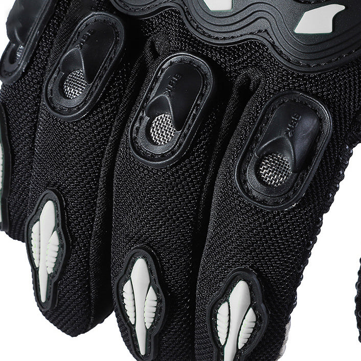 Motorcycle Riding Gloves, All Finger, Summer Breathable, Men's And Women's Electric Vehicles, Anti Fall, Anti Slip, Touch Screen