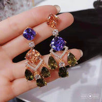 Earrings for women with personalized design, earrings with versatile temperament