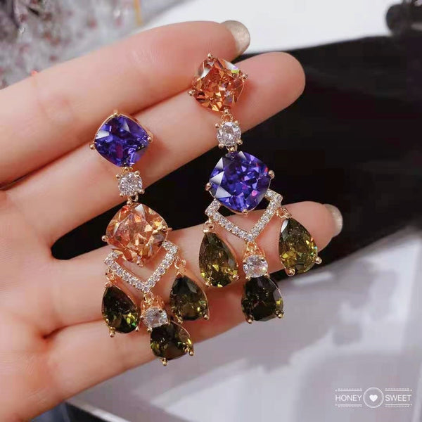 Earrings for women with personalized design, earrings with versatile temperament