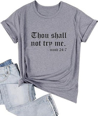 European and American personalized letter printed street casual women's new T-shirt made of pure cotton