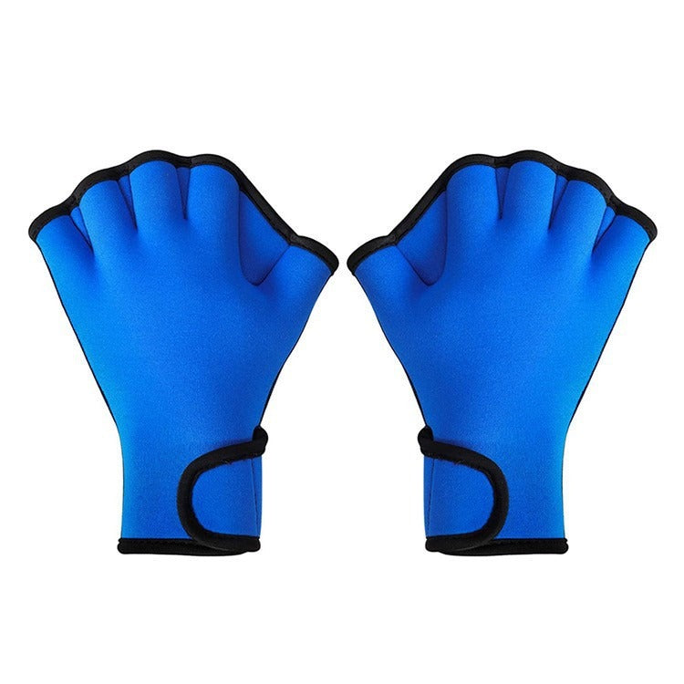 Children's swimming gloves diving materials hand fins duck feet paddling palms swimming training equipment diving gloves