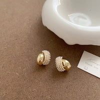 Arc earrings for women, light luxury, elegant temperament, simple and versatile earrings and earrings