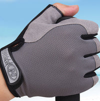 Spring And Summer Half Finger Men's And Women's Fitness Gloves Training Weightlifting Outdoor Mountaineering Riding Non-Slip Wear-Resistant Sports Gloves