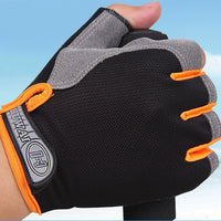 Spring And Summer Half Finger Men's And Women's Fitness Gloves Training Weightlifting Outdoor Mountaineering Riding Non-Slip Wear-Resistant Sports Gloves