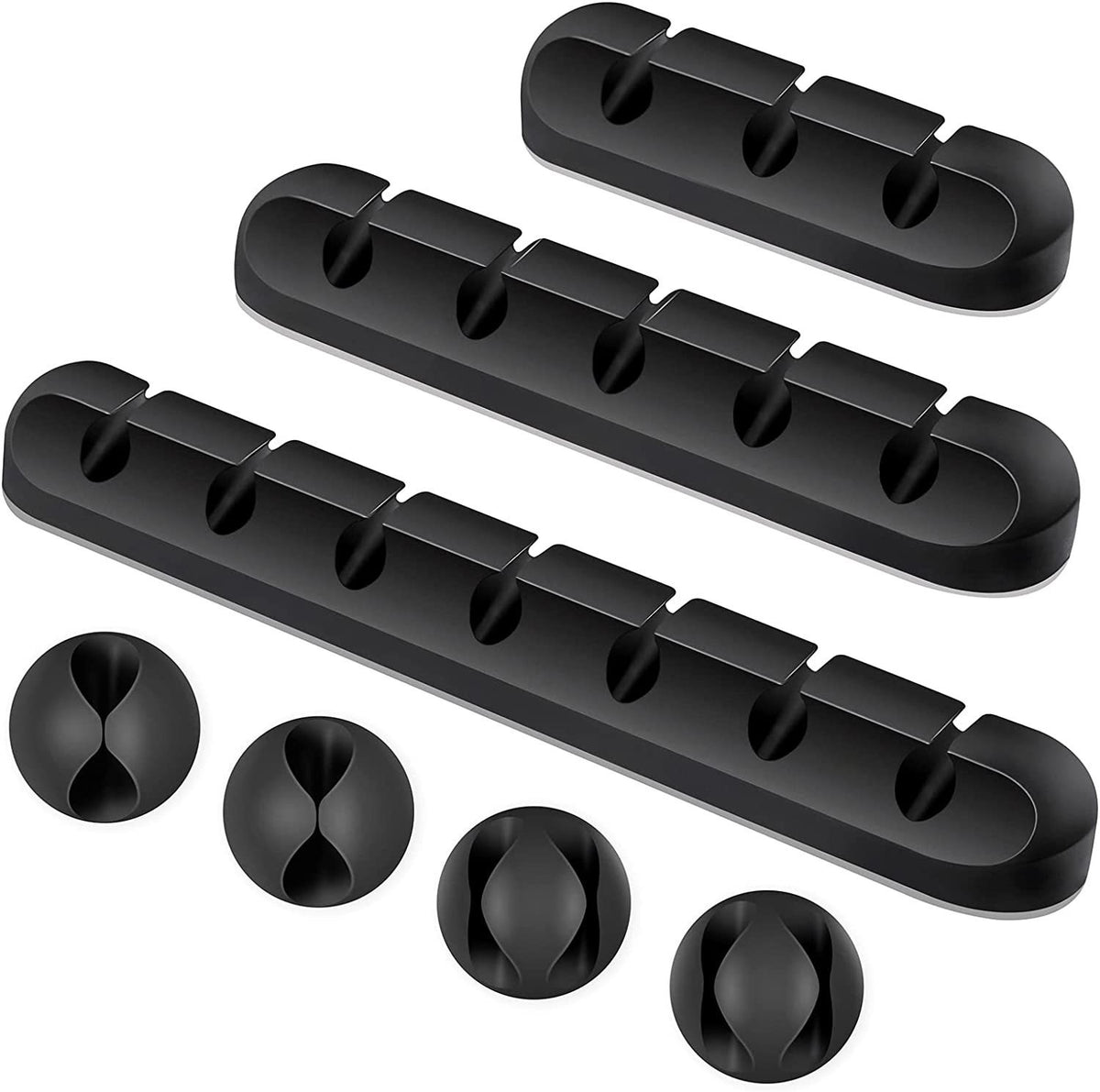 Creative silicone storage hub charging cable organize data cable holder mobile phone desktop cable organizer