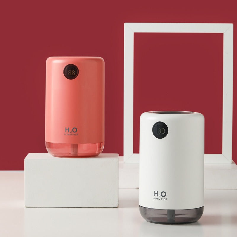 Air Humidifier USB Portable Aroma Diffuser 2000mAh Battery Rechargeable