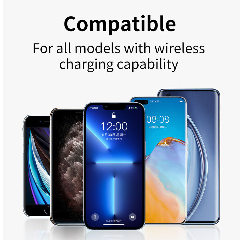 Rotatable foldable portable wireless charging desktop magnetic phone holder aluminum alloy magsafe holder