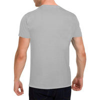 (All Printing) Gildan - Men - Heavy Cotton T-Shirt - 5000(White)(One Side Printing)（Made in USA，Ships to USA Only）Gray