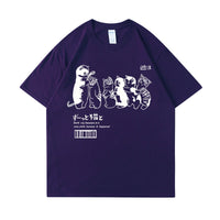 تي شيرت مرح كات مواء فضفاض