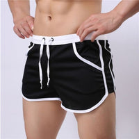New and transparent style Songju thin home pull-out wide outer split short three action split pants short shorts