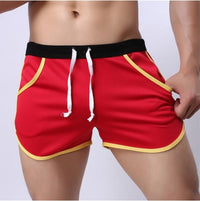New and transparent style Songju thin home pull-out wide outer split short three action split pants short shorts