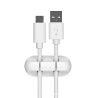 Creative silicone storage hub charging cable organize data cable holder mobile phone desktop cable organizer