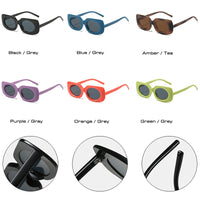 Autumn New Square Sunglasses Trend Simple Macaron Glasses Fashion INS Sunglasses Women