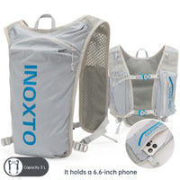 Running Bag 5L Outdoor Sports Lightweight Backpack Men's and Women's Trail Marathon Backpack Cycling Bag Water Bag Backpack