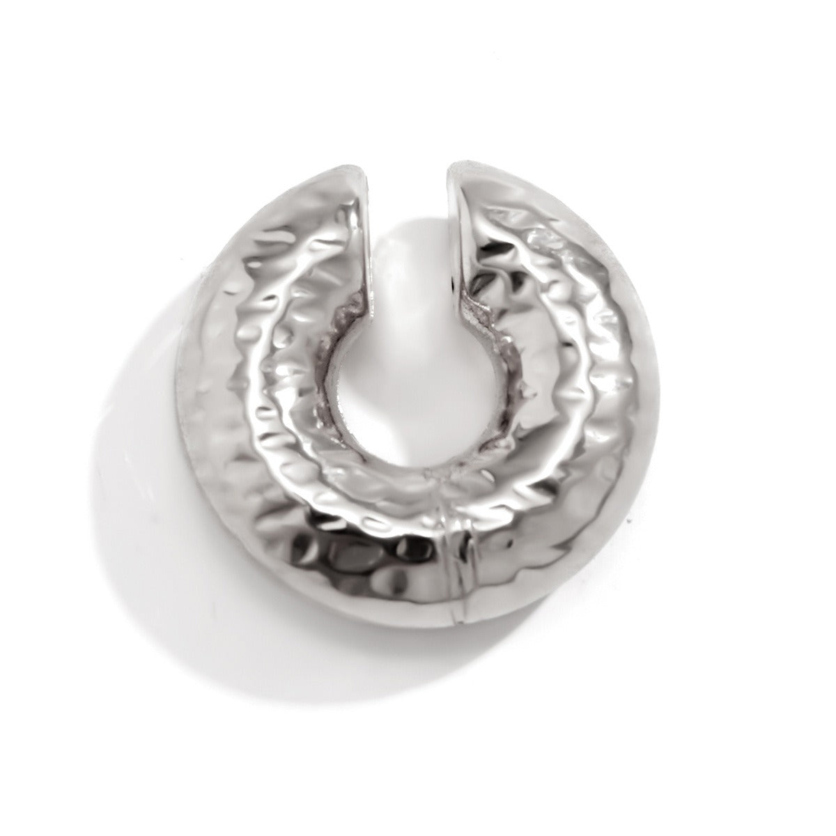 Retro and minimalist without ear holes, ear bone clip with ear rings