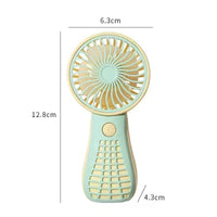 Handheld fan minimalist mini charging small fan portable outdoor student small electric fan