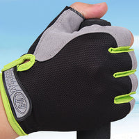 Spring And Summer Half Finger Men's And Women's Fitness Gloves Training Weightlifting Outdoor Mountaineering Riding Non-Slip Wear-Resistant Sports Gloves