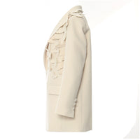 Super Heavy Industry Butterfly Burnt Flower Scattered Loose Edition Suit Coat Top