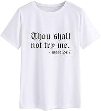 European and American personalized letter printed street casual women's new T-shirt made of pure cotton