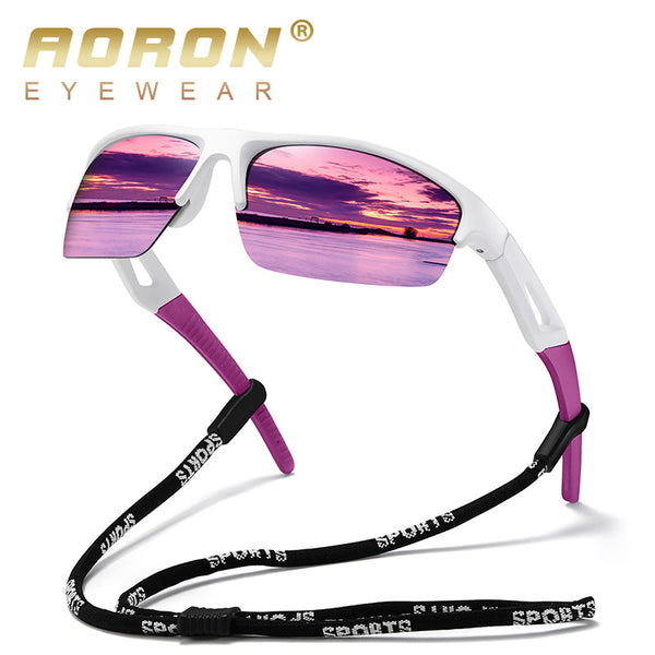 New Polarized Sports Half-Frame Cycling Sunglasses Outdoor Cycling Sunglasses Men And Women Color Changing Night Vision Glasses 3015-2