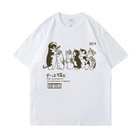 تي شيرت مرح كات مواء فضفاض