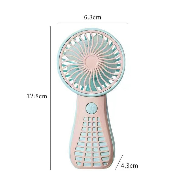 Handheld fan minimalist mini charging small fan portable outdoor student small electric fan