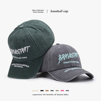 المألوف في الهواء الطلق تنوعا منحني حافة إلكتروني التطريز الرجال شقة اللسان قبعة تظهر الوجه الصغيرة غسلها المرأة بسيطة قبعة بيسبول الموضة