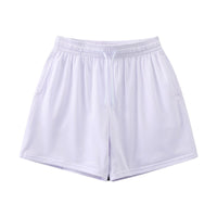 Sports Training Quarter Shorts Mens Over Knee Sports Pants Summer Training Fitness Two Layer Mesh Breathable Basketball Pants