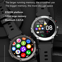 C21 Smart Watch Men Bluetooth Call Fitness Tracker 5ATM Waterproof Sport Wrist Smartwatch for iPhone Android Phone