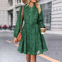 Wholesale Spring and Autumn Hot Products Multi color European and American Fashion Long sleeved Women's Dresses