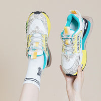 Summer mesh breathable women's shoes popular lightweight sports dad shoes for women