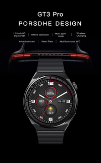 GS GT3 Pro Smart Watch Heart Rate, Blood Pressure, Blood Oxygen Monitoring Bluetooth Sports Watch Bracelet