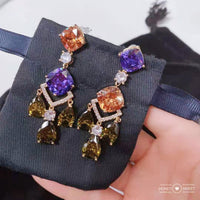 Earrings for women with personalized design, earrings with versatile temperament