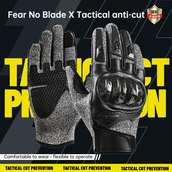 Five anti-cut all-finger tactical gloves riding touch screen gloves anti-skid military fans protection training
