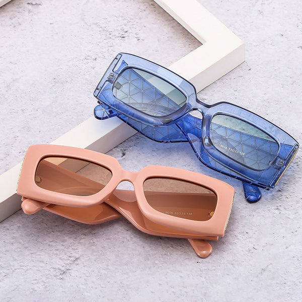 Large Frame Thick Legs Net Red Sunglasses Square Sunshade Sunglasses Female Trend Driving Sunglasses